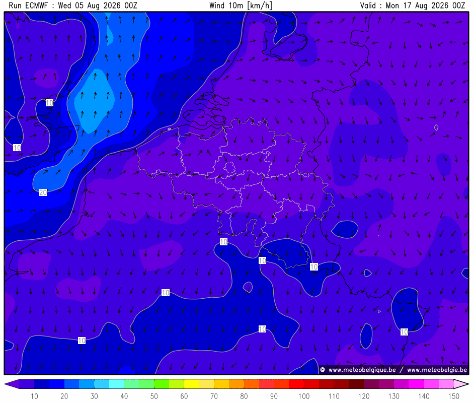 Dim 16/08/2026 12Z (+288h)