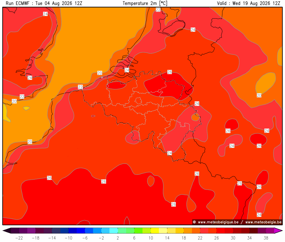 Mer 19/08/2026 12Z (+360h)