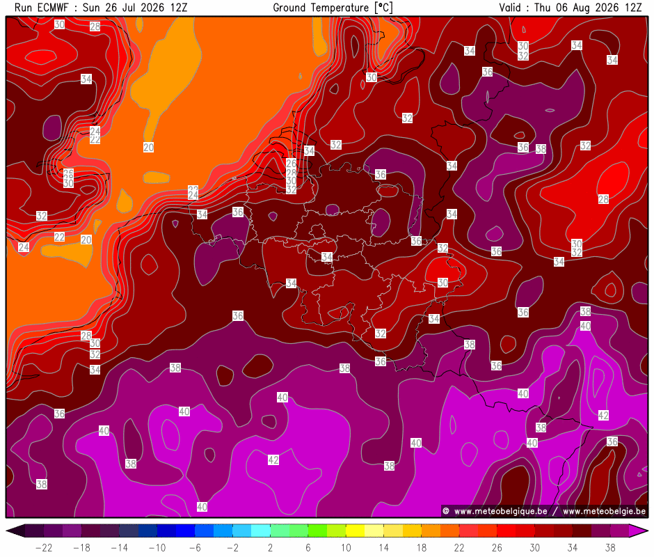 Mer 22/07/2026 12Z (+264h)